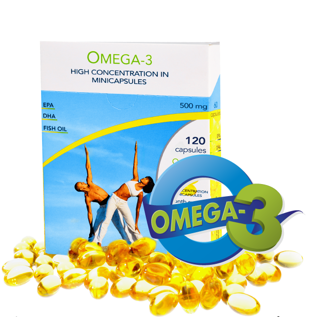 Natuvitec Box and Omega-3 Pills